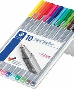 Groothandel π― STAEDTLER Triplus Fineliner - Box 10 St π 12 Groothandel π― STAEDTLER Triplus Fineliner - Box 10 St π -A-journal shop 550x466 1
