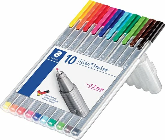 Groothandel π― STAEDTLER Triplus Fineliner - Box 10 St π 7 Groothandel π― STAEDTLER Triplus Fineliner - Box 10 St π - Afbeelding 5