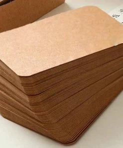 Goedkoopste ๐ฅ Kraft / Naturel Label Kaartje - Kartonnen Kadolabel | Karton | Effen - Blanco - Kaart - Labels - Kraftpapier - Memokaart | Cadeau - Gift Tag - Leuk Verpakt | Geschenk | DH Collection ๐