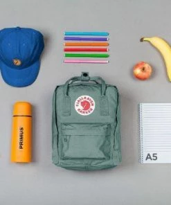 Coupon 🎁 Fjallraven Fjällräven Kånken Mini Unisex Rugzak - Frost Green ⭐ -A-journal shop 550x475 4