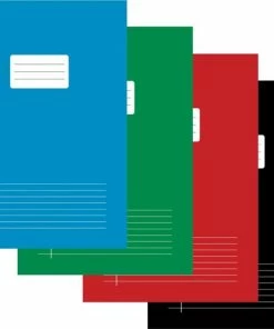 Kopen ✨ Merkloos Schrift - A4 - Gelijnd Met Kantlijn - 40 Vel - Assorti Pak 5 👏