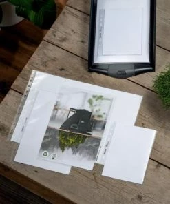 Korting 😀 Leitz Recycle Duurzame Showtassen Voor A5 Formaat - Insteekhoezen Van 100 Micron - 25 Stuks - Transparant 🔔 -A-journal shop 550x486 1