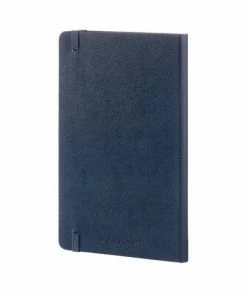 Hete verkoop 🎉 Moleskine Classic Notitieboek - Large - Hardcover - Gelinieerd - Saffier Blauw 👏 -A-journal shop 550x486 4