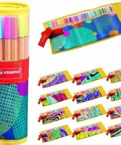 Top 10 🎉 STABILO Point 88 - Fineliner 0,4 Mm - Rollerset - Just Like You Edition - Set Met 25 Kleuren 💯 -A-journal shop 550x487 2