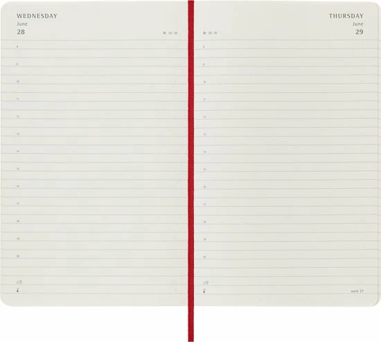 Beste deal ⭐ Moleskine 12 Maanden Agenda - 2023 - Dagelijks - Large - Zachte Kaft - Rood 👍 5 Beste deal ⭐ Moleskine 12 Maanden Agenda - 2023 - Dagelijks - Large - Zachte Kaft - Rood 👍 - Afbeelding 3