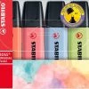 Beste deal 👍 STABILO BOSS ORIGINAL Pastel - Markeerstift - Markeren Met Pastelkleuren - Etui Met 4 Kleuren ✔️