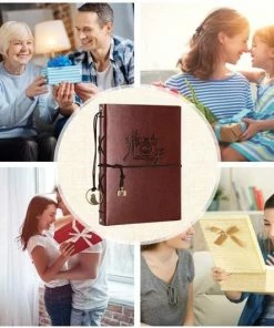 Nieuw 😍 Merkloos Ringband Fotoalbum Plakalbum Diy Vintage Scrapbook Album Kopen Leer Inclusief Accessoires Plakboek ✨ -A-journal shop 550x531