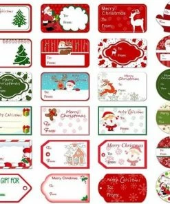 Top 10 🥰 Ardran & Tookar Kerst Stickers - Cadeauversiering - Cadeaulabels - Kado Naam Tags - Etiketten Mix - 24 Stuks ⌛