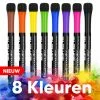 Beste Verkoop 🧨 Bablue Whiteboard Stiften - Whiteboard Marker - 8 Stuks - Verschillende Kleuren - Magnetische Markers Set - Stift Magnetisch En Gekleurd - Stiften Kinderen - Stiften Voor Volwassenen - Met Wisser ⌛ -A-journal shop 550x535 9