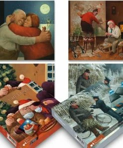 Aanbiedingen 🥰 Marius Van Dokkum Kerstkaarten - Mapje Met 4x5 Stuks - Set 2 ⭐