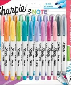 Beste recensies van 🛒 Sharpie S-Note Creatieve Kleurenmarkers | Markeren, Schrijven, Tekenen En Meer | Diverse Kleuren | Wigvormige Punt | 20 Stuks 😉