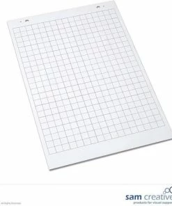 Nieuw โค๏ธ Flipover Papier 2x 50 Vel | Papier Voor Flipover | Universeel Flipover Papier | Sam Creative Flipover โญ