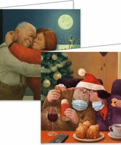 Aanbiedingen 🥰 Marius Van Dokkum Kerstkaarten - Mapje Met 4x5 Stuks - Set 2 ⭐ -A-journal shop 550x548 12