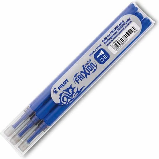Korting π Pilot Vullingen - Frixion Ball En Frixion Click - Blauw 0.5mm Point - 3 Stuks π 5 Korting π Pilot Vullingen - Frixion Ball En Frixion Click - Blauw 0.5mm Point - 3 Stuks π - Afbeelding 3