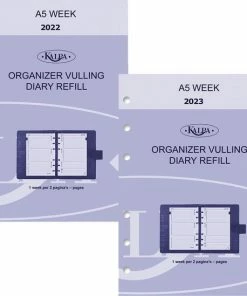 Goedkoopste 💯 6207-23-24 A5 Agendavulling Week NL EN 2023-24 Kalpa 😍 -A-journal shop 550x549 20