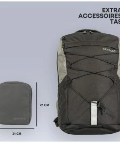 Beste Pirce 🥰 BAKBAGS Sport Rugzak | Daypack 25 Liter Met Vak Voor Waterzak | Inclusief Regenhoes | Gerecycled Polyester 😍 -A-journal shop 550x549