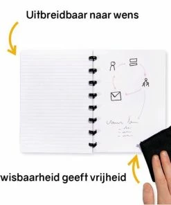 Coupon 🎉 Greenstory - GreenBook - Uitwisbaar Notitieboek - Lijn & Blanco 🎁 -A-journal shop 550x549 26