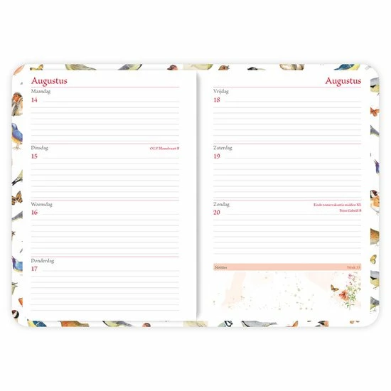 Aanbiedingen π€© Comello Week Agenda - 2023 - Janneke Brinkman - Vogels - 12.7x17.8cm π€© 6 Aanbiedingen π€© Comello Week Agenda - 2023 - Janneke Brinkman - Vogels - 12.7x17.8cm π€© - Afbeelding 4