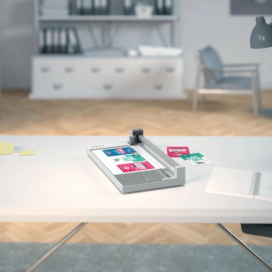 Hete verkoop ❤️ Leitz Precision Home Office Rolsnijmachine A4 Voor Thuiskantoor/Thuiswerken - Snijdt Tot 10 A4-Vel - Antraciet ⭐ 10 Hete verkoop ❤️ Leitz Precision Home Office Rolsnijmachine A4 Voor Thuiskantoor/Thuiswerken - Snijdt Tot 10 A4-Vel - Antraciet ⭐ - Afbeelding 8