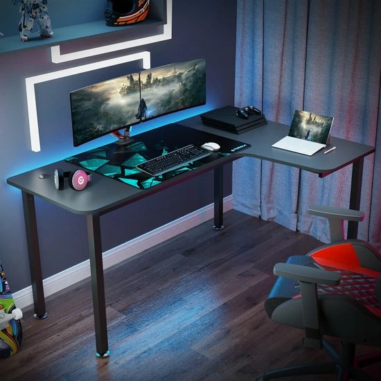 Goedkoop π Eureka Ergonomic L01 60" Gaming Desk - Right π 5 Goedkoop π Eureka Ergonomic L01 60" Gaming Desk - Right π - Afbeelding 3