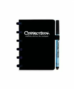 Flash-uitverkoop 🎁 Whiteboard Notitieblok / Schrift - Correctbook - A6 - Gelijnd - Zwart 👍 -A-journal shop 550x550 357