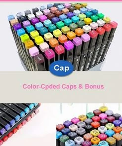 Gloednieuw 🌟 Discountershop Dubbelzijdige Markering 80 St Twinmarkers XXL-set - Stift Met 80 St Twin Tip Markeerstift Dual Tip Permanente Sketch Marker 80 Kleuren Voor Kunstenaars Volwassenen Kinderen Tekenen Schilderen Ambachten Hoeveelheid 80 Stuks ✨ 23 Gloednieuw 🌟 Discountershop Dubbelzijdige Markering 80 St Twinmarkers XXL-set - Stift Met 80 St Twin Tip Markeerstift Dual Tip Permanente Sketch Marker 80 Kleuren Voor Kunstenaars Volwassenen Kinderen Tekenen Schilderen Ambachten Hoeveelheid 80 Stuks ✨ -A-journal shop 550x550 373