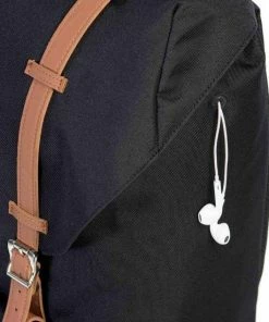 Flash-uitverkoop 🛒 Herschel Little America - Black/Tan Synthetic Leather / Ruime Rugzak Met 25L Opbergvolume - 15" Fleece-gevoerd Laptopvak - Magnetische Sluiting / Met Levenslange Fabrieksgarantie / Limited Lifetime Warranty / Zwart 👏 -A-journal shop 550x550 388