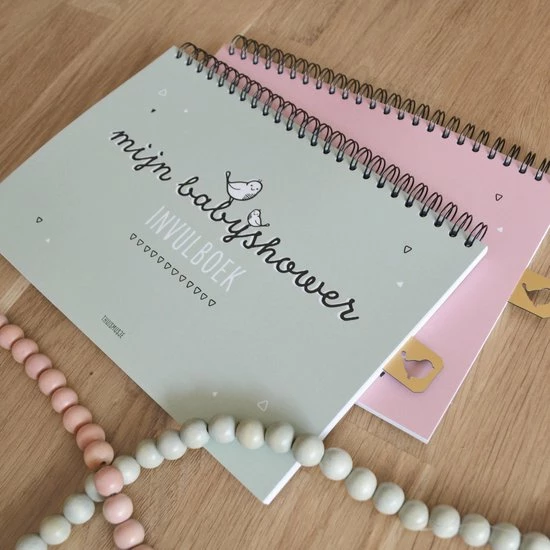 Korting 🥰 Mijn Babyshower Invulboek | Thuismusje 🎁 4 Korting 🥰 Mijn Babyshower Invulboek | Thuismusje 🎁 - Afbeelding 2