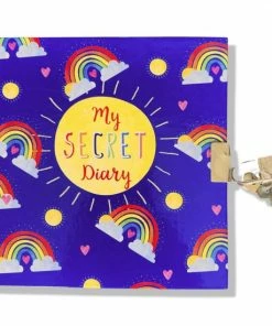 Gloednieuw ๐งจ IG Design My Secret Diary | Dagboek | Blauw 15x15cm Met Slotje En 2 Sleutels โจ