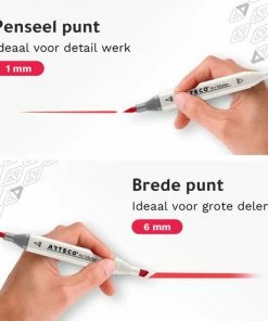 Nieuw ๐ ARTECO® 120 Alcohol Dual Tip Markers – Breed & Brush Tip – Twinmarkers Markeerstiften Met Opbergtas ๐ 20 Nieuw ๐ ARTECO® 120 Alcohol Dual Tip Markers – Breed & Brush Tip – Twinmarkers Markeerstiften Met Opbergtas ๐ -A-journal shop 550x550 511