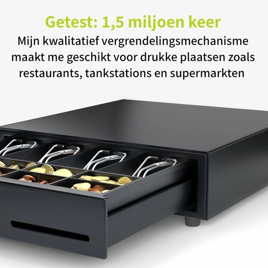 Goedkoopste ๐ ACROPAQ Kassalade - 33 X 33 Cm, Opening Per Drukknop - Zwart - AC335PBK โญ 5 Goedkoopste ๐ ACROPAQ Kassalade - 33 X 33 Cm, Opening Per Drukknop - Zwart - AC335PBK โญ - Afbeelding 3