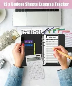 Flash-uitverkoop ๐ A.K.A. A6 Money Budget Planner Met Geldenveloppen – Geld Kasboek Zwart Leer Money Saver Binder ๐ 14 Flash-uitverkoop ๐ A.K.A. A6 Money Budget Planner Met Geldenveloppen – Geld Kasboek Zwart Leer Money Saver Binder ๐ -A-journal shop 550x550 529