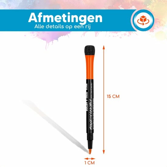 Beste Verkoop ๐งจ Bablue Whiteboard Stiften - Whiteboard Marker - 8 Stuks - Verschillende Kleuren - Magnetische Markers Set - Stift Magnetisch En Gekleurd - Stiften Kinderen - Stiften Voor Volwassenen - Met Wisser โ 8 Beste Verkoop ๐งจ Bablue Whiteboard Stiften - Whiteboard Marker - 8 Stuks - Verschillende Kleuren - Magnetische Markers Set - Stift Magnetisch En Gekleurd - Stiften Kinderen - Stiften Voor Volwassenen - Met Wisser โ - Afbeelding 6
