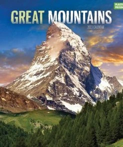 Coupon 😍 CAROUSEL CALENDARS Great Mountains Kalender 2023 😀