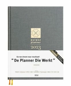 Beste recensies van ❤️ Clen Verkleij Purpuz Planner 2023 Agenda - Organizer - Behaal Je Doelen 🎉