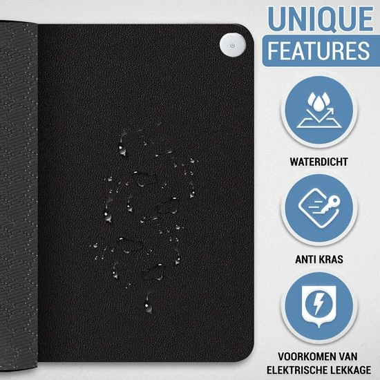 Kopen π€© Merkloos Infrarood Elektrisch Verwarmde Bureau Onderlegger – 80x40 Cm – Drie Standen Inclusief Timer π 4 Kopen π€© Merkloos Infrarood Elektrisch Verwarmde Bureau Onderlegger – 80x40 Cm – Drie Standen Inclusief Timer π - Afbeelding 2