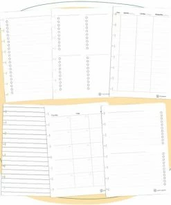 Gloednieuw 🧨 Greenstory GreenBook - Productivity Planner Pagina Pakket - A5 - Uitwisbaar 😍