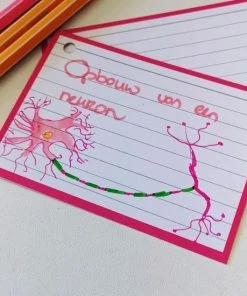 Uitgang 🤩 Leitner Flashcards - A7 Pakket Kleur 500 Stuks + Perforatie En 5 Ringen - 10 Pakjes In 10 Kleuren - 100% FSC Karton & 100% Gemaakt In NL 🤩 -A-journal shop 550x550 69