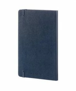 Hete verkoop 🎉 Moleskine Classic Notitieboek - Large - Hardcover - Gelinieerd - Saffier Blauw 👏 -A-journal shop 550x550 709