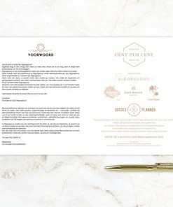 Kopen 💯 SuccesPlanner X Cent Pur Cent Beautyplanner 2023 - Weekplanner & Agenda – Privé & Business In één Planner - Nudekleur - Limited Edition 👍 -A-journal shop 550x550 730