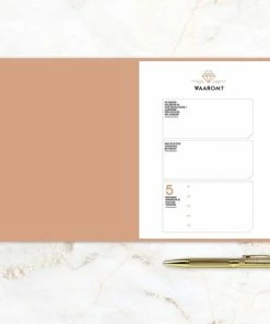 Kopen 💯 SuccesPlanner X Cent Pur Cent Beautyplanner 2023 - Weekplanner & Agenda – Privé & Business In één Planner - Nudekleur - Limited Edition 👍 -A-journal shop 550x550 733