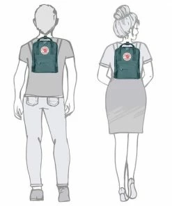 Coupon 🎁 Fjallraven Fjällräven Kånken Mini Unisex Rugzak - Frost Green ⭐ -A-journal shop 550x550 751