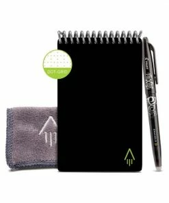 Korting 🔔 Rocketbook Mini Smart Notepad A6 Zwart ⌛