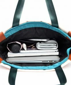 Groothandel ✨ ZILOU® Rugzak - 14 Inch Laptop Rugtas - 20-35 Liter - Blauw/Wit 🥰 -A-journal shop 550x550 85