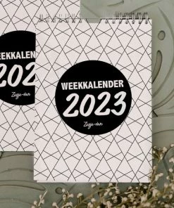 Aanbiedingen 💯 Zusje-van Weekkalender 2023 Zwart-wit Met Kalender Haakje 🥰