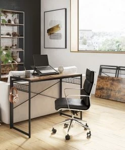 Beste Pirce ❤️ VASAGLE Computertafel, Inklapbaar Bureau Met 8 Haken, Werkstation, Geen Gereedschap Nodig, Industrieel Design, Voor Thuiskantoor, Laptop En Pc, Vintage Bruin-zwart LWD42X 🛒 13 Beste Pirce ❤️ VASAGLE Computertafel, Inklapbaar Bureau Met 8 Haken, Werkstation, Geen Gereedschap Nodig, Industrieel Design, Voor Thuiskantoor, Laptop En Pc, Vintage Bruin-zwart LWD42X 🛒 -A-journal shop 550x554