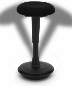 Beste recensies van 💯 Wobblez® Ergonomische Bureaustoel Voor Zit Sta Bureaus Met Een Hoogte 80-95 Cm - Wiebelkruk In Hoogte Verstelbaar Van 55-75 Cm - Zwart Zwart 55 🤩