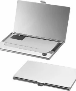 Kopen 🌟 Merkloos Visitekaartjeshouder - Metaal - Houder Voor Visitekaartjes 👏