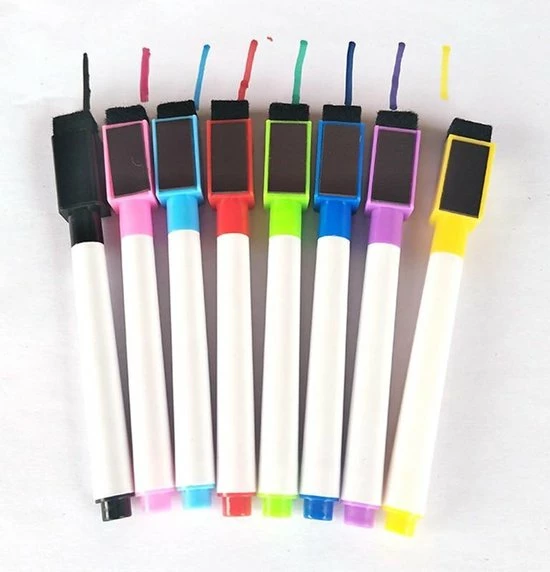 Beste recensies van π KELERINO. Magnetische Whiteboard Markers Met Wisser - 8 Kleuren β€οΈ 3 Beste recensies van π KELERINO. Magnetische Whiteboard Markers Met Wisser - 8 Kleuren β€οΈ