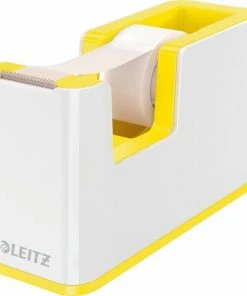 Top 10 ๐ Leitz WOW Plakbandhouder - Inclusief 1 Rol Plakband - Geel/Wit ๐ฅ